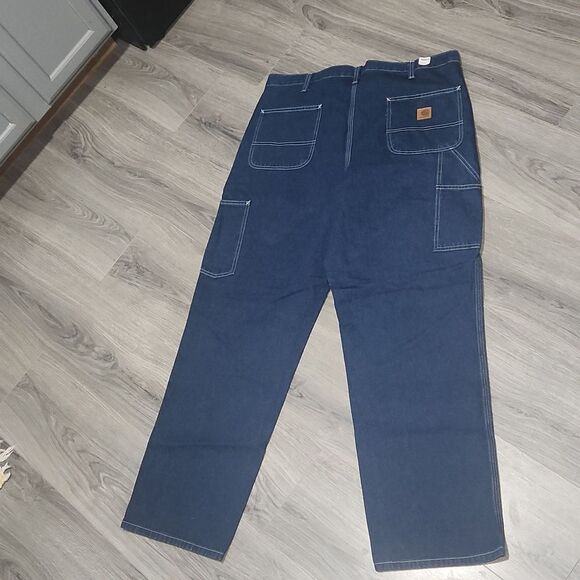 NWT Vintage Dark Blue Carhartt Dungaree Fit Jeans - Picture 7 of 7